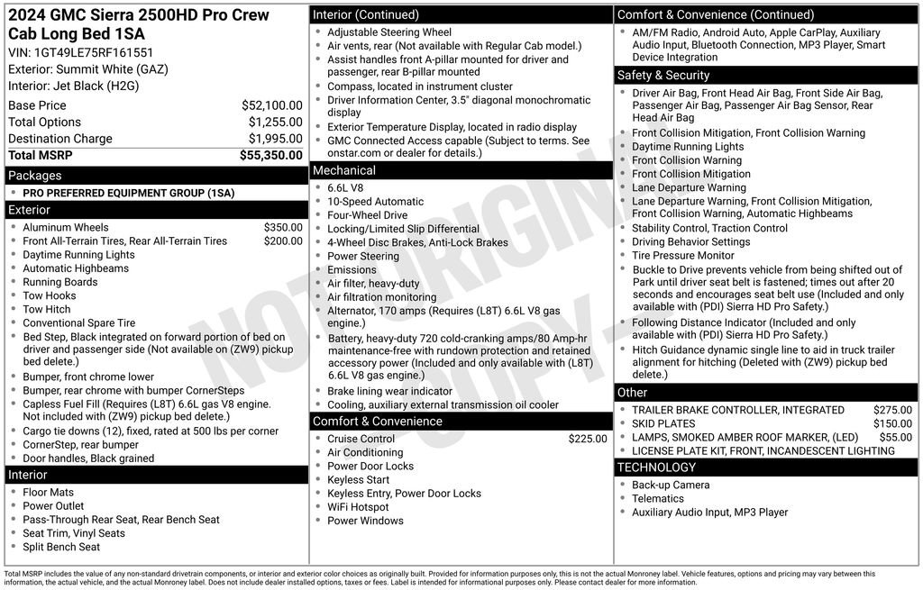 Used 2024 GMC Sierra 2500 Pro AWD/4WD image 26
