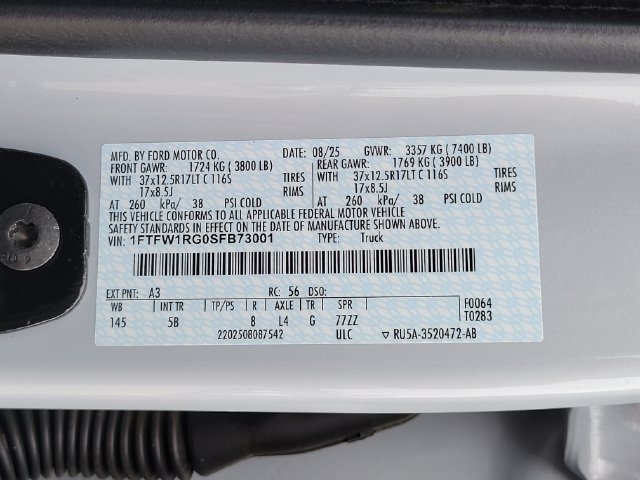 Certified 2025 Ford F150 Raptor AWD/4WD image 21