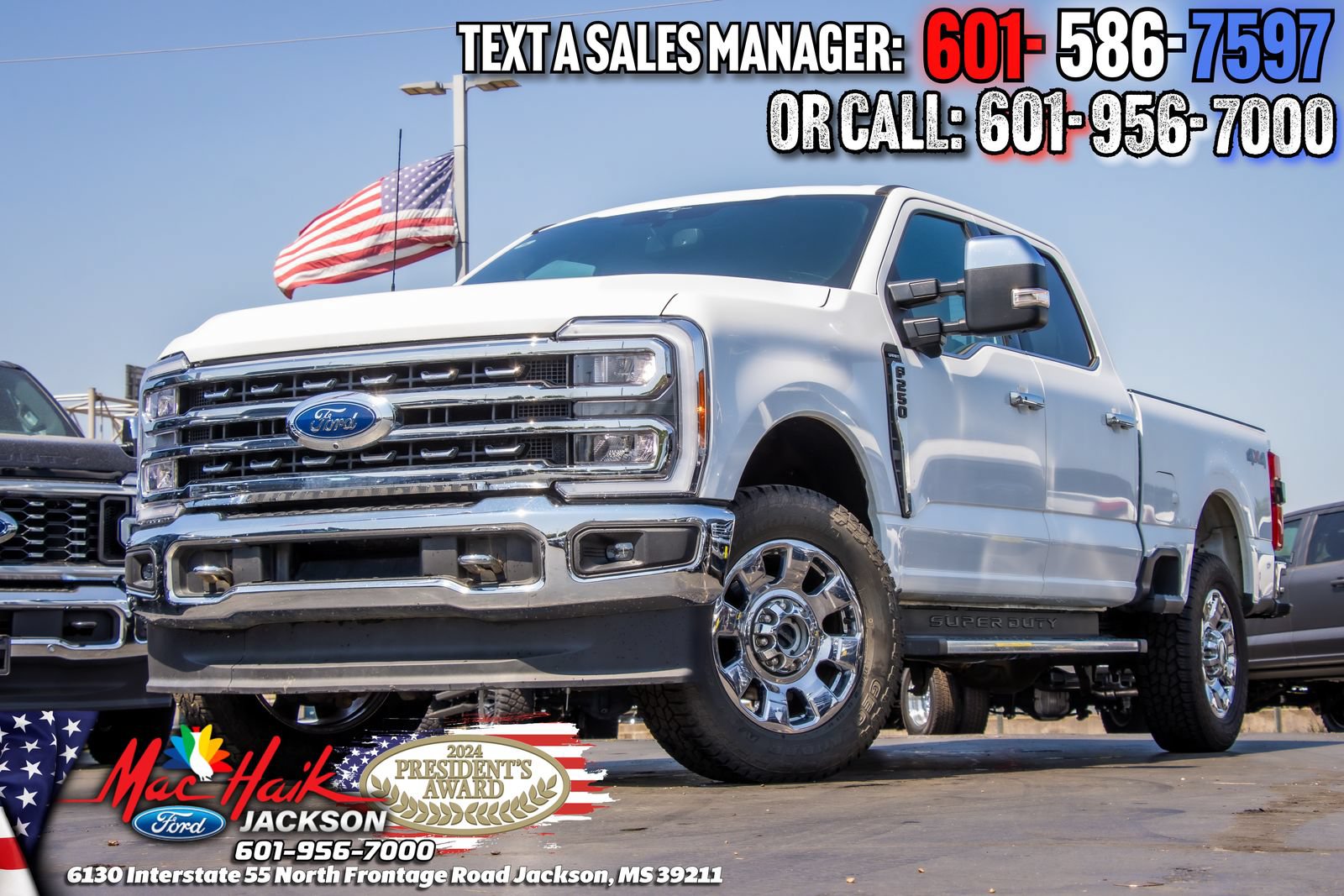 Certified 2023 Ford F250 Lariat w/ Chrome Package