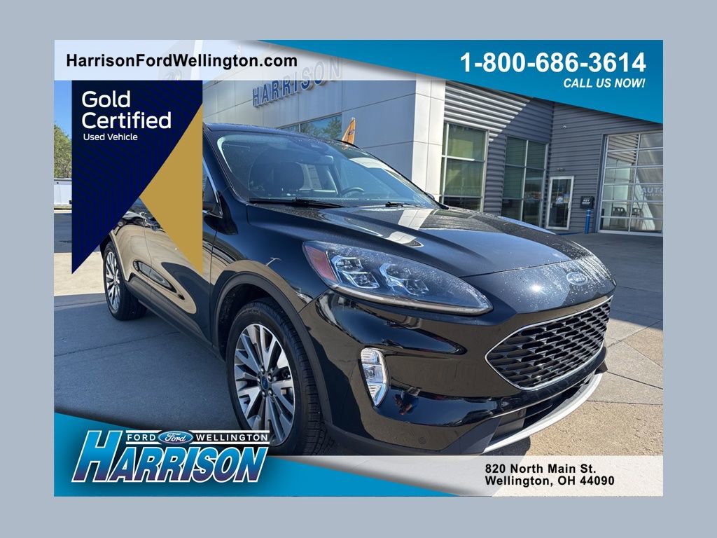 Certified 2022 Ford Escape Titanium w/ Class II Trailer Tow Package