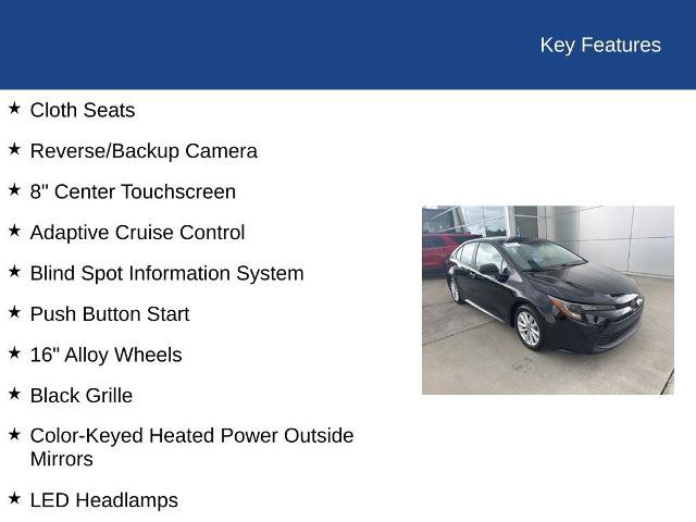 Used 2024 Toyota Corolla LE w/ LE Convenience Package FWD image 32