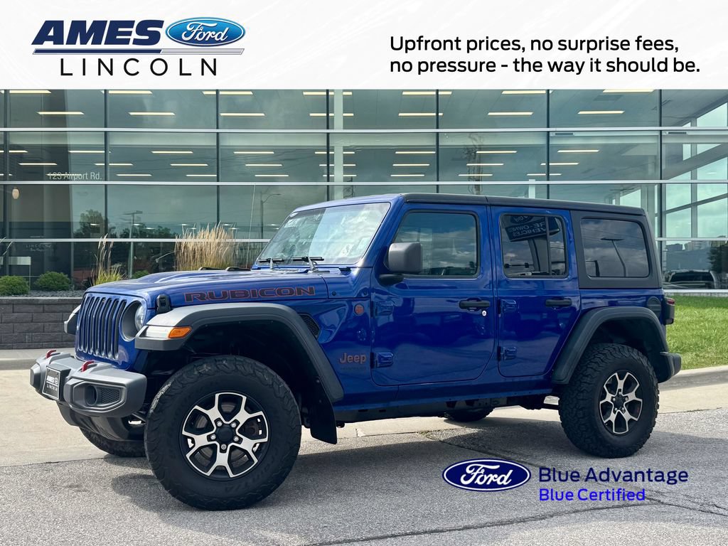 Used 2019 Jeep Wrangler Unlimited Rubicon w/ Uconnect 4C Nav & Sound Group