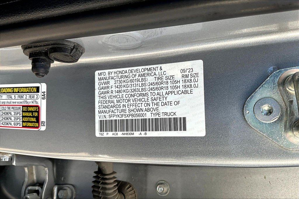 Used 2023 Honda Ridgeline RTL image 22