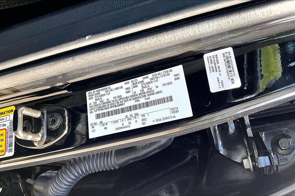 Certified 2023 Ford F150 Lariat w/ Equipment Group 502A High AWD/4WD image 31
