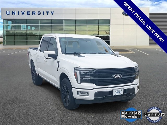 Certified 2024 Ford F150 Platinum w/ FX4 Off-Road Package