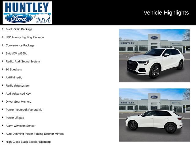 Used 2023 Audi Q3 2.0T Premium w/ Convenience Package AWD/4WD image 2