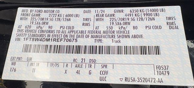 Certified 2024 Ford F450 Limited w/ FX4 Off-Road Package image 33