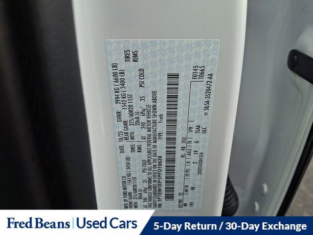 Certified 2023 Ford F150 XLT w/ Equipment Group 302A High image 27