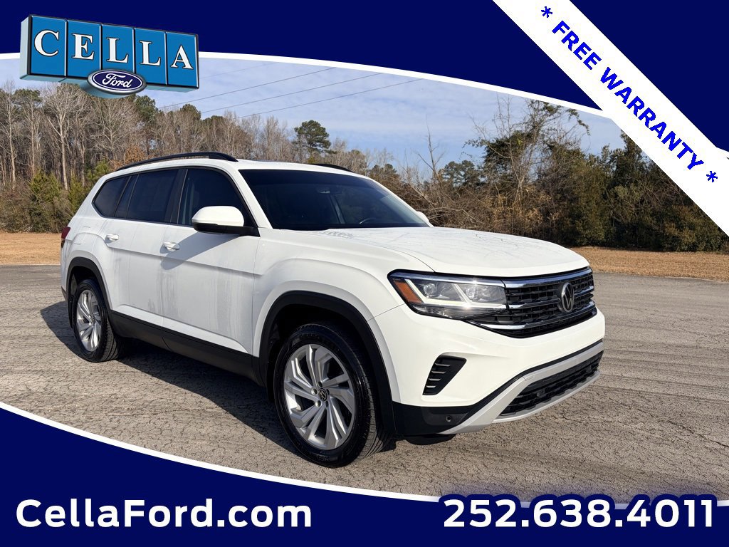 Used 2021 Volkswagen Atlas SE w/ Panoramic Sunroof Package image 4