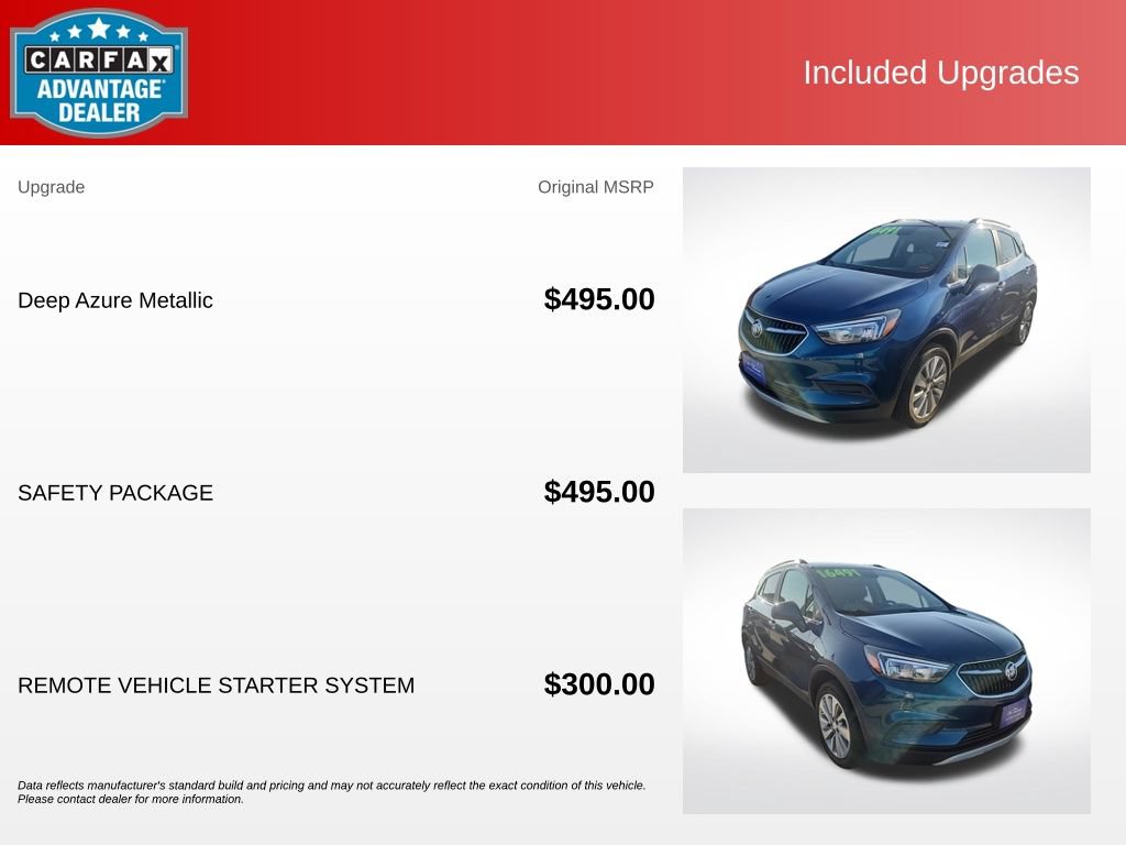 Used 2020 Buick Encore Preferred w/ Safety Package AWD/4WD image 13