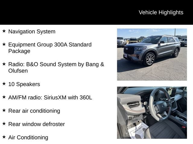 Certified 2025 Ford Explorer ST-Line AWD/4WD image 7