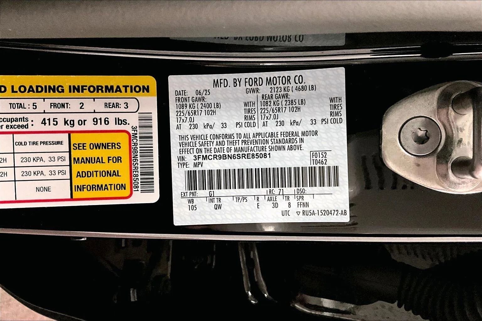 Certified 2025 Ford Bronco Sport Big Bend w/ Convenience Package image 32