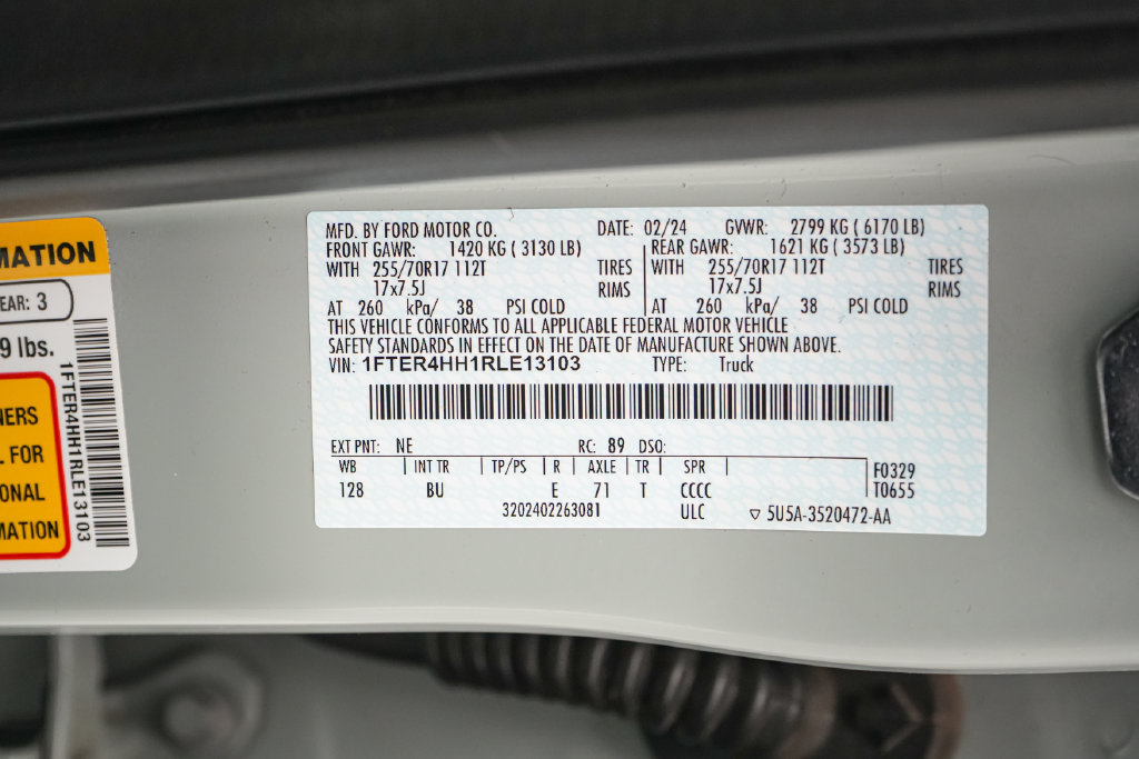 Certified 2024 Ford Ranger XLT AWD/4WD image 24