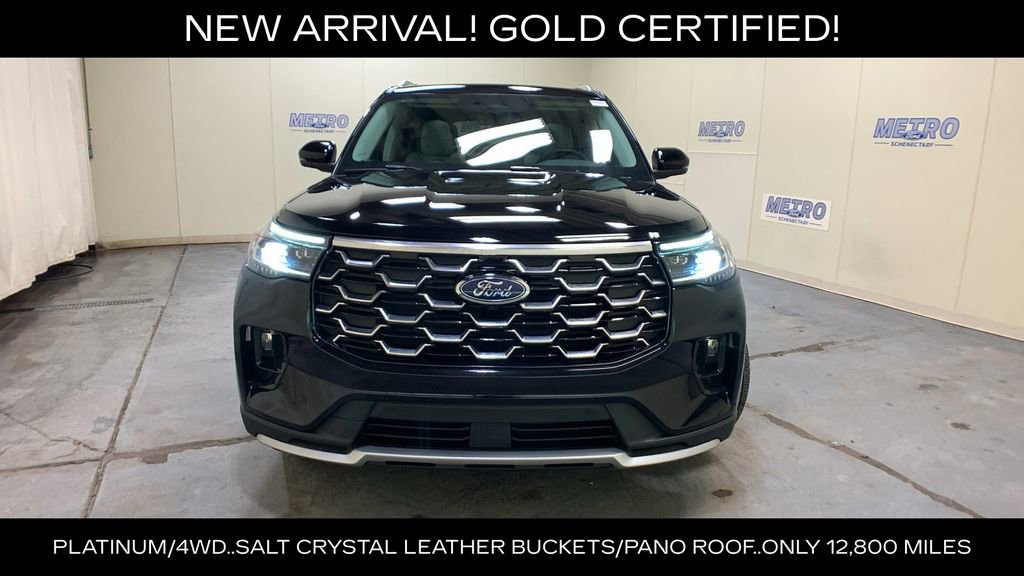 Certified 2025 Ford Explorer Platinum w/ LUX Leather Package AWD/4WD image 8