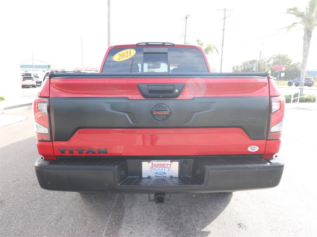 Used 2021 Nissan Titan PRO-4X w/ Off Road Protection Package image 4
