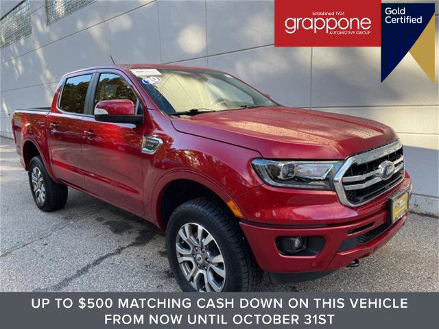 Certified 2020 Ford Ranger Lariat w/ Equipment Group 501A Mid