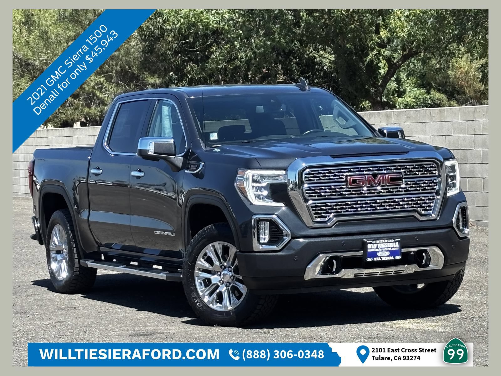 Used 2021 GMC Sierra 1500 Denali w/ Driver Alert Package II AWD/4WD 360° Tour