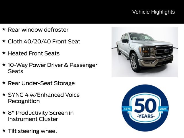 Certified 2023 Ford F150 XLT w/ Equipment Group 302A High AWD/4WD image 21