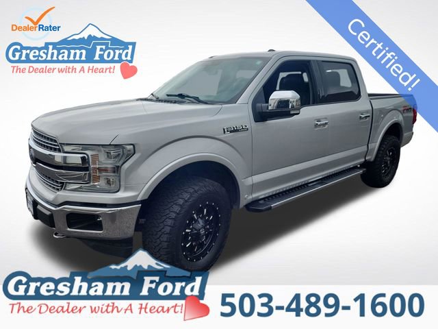 Certified 2018 Ford F150 Lariat w/ Equipment Group 502A Luxury AWD/4WD 360° Tour
