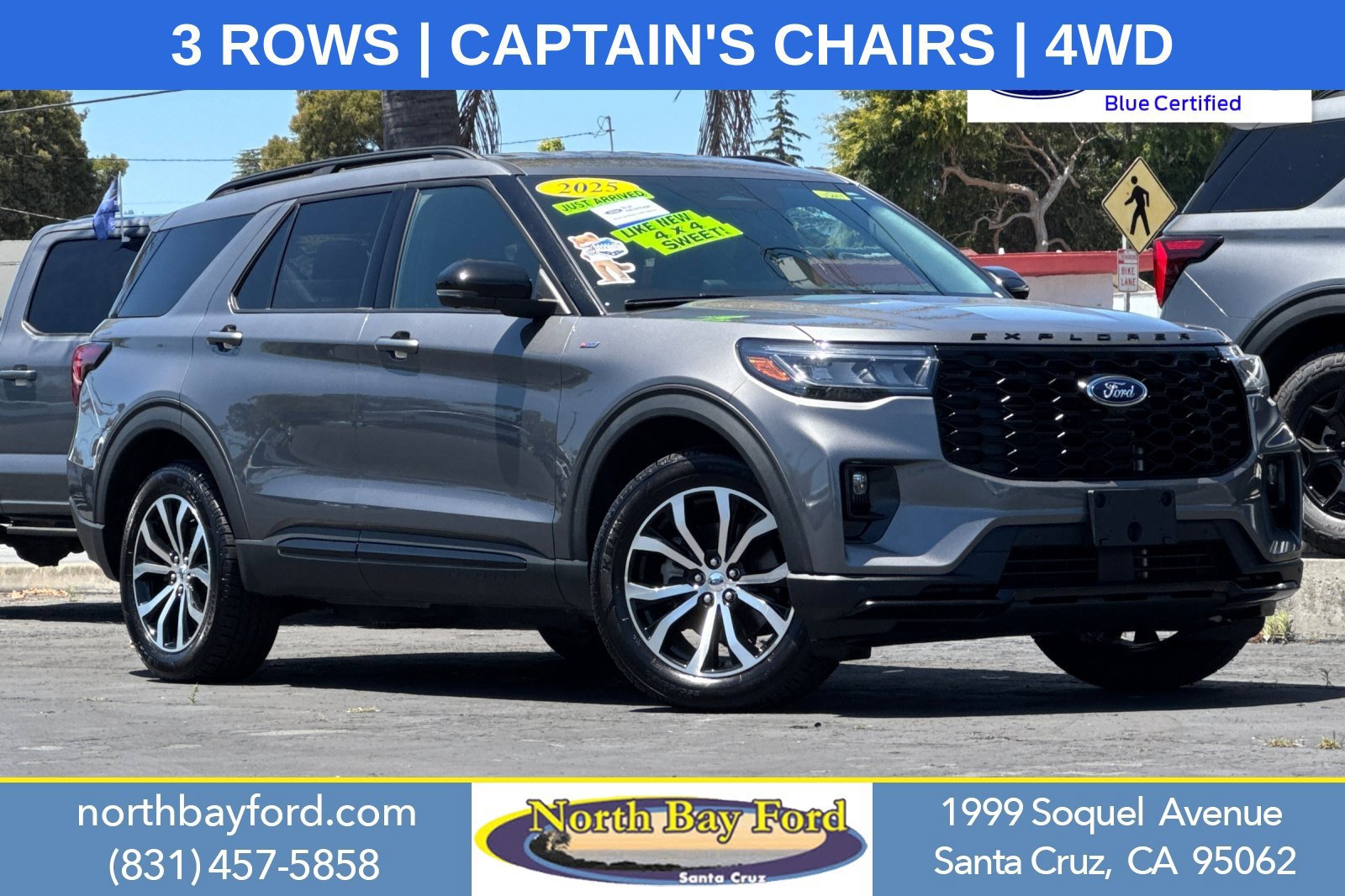 Certified 2025 Ford Explorer ST-Line