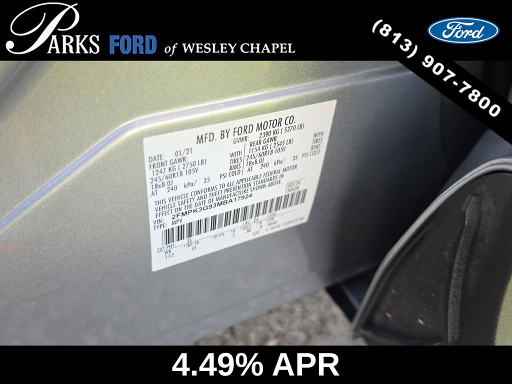Certified 2021 Ford Edge SE FWD image 33