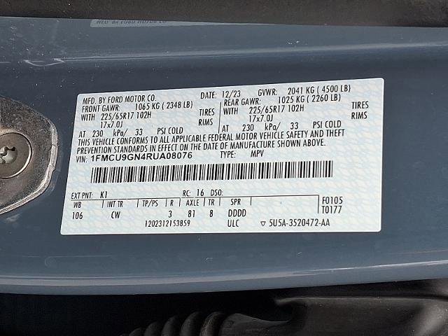 Certified 2024 Ford Escape Active image 25