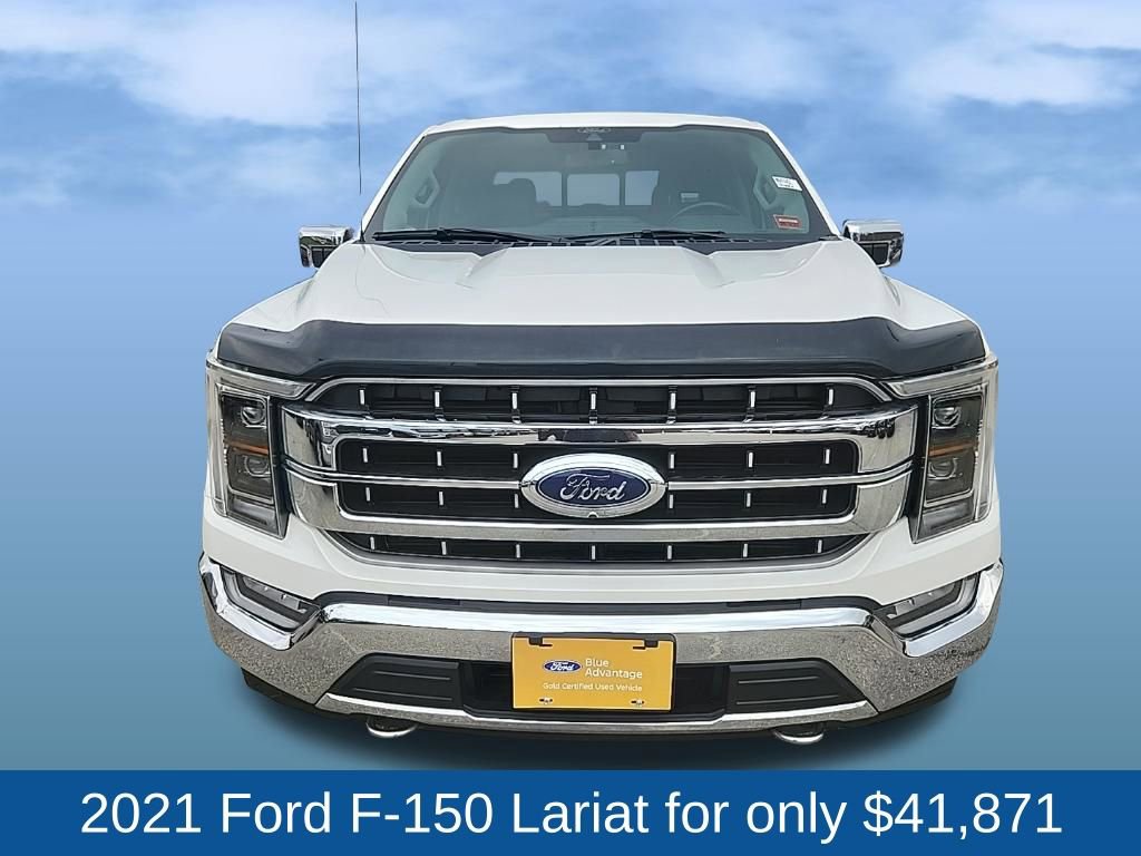Certified 2021 Ford F150 Lariat w/ Equipment Group 502A High AWD/4WD image 2