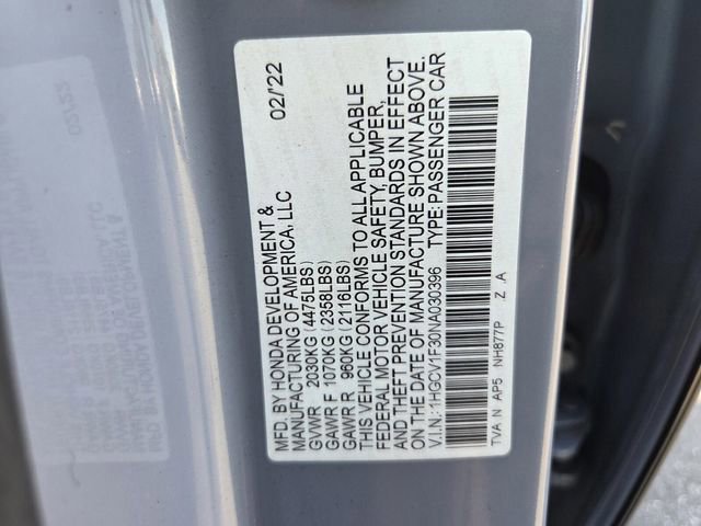 Used 2022 Honda Accord Sport image 20