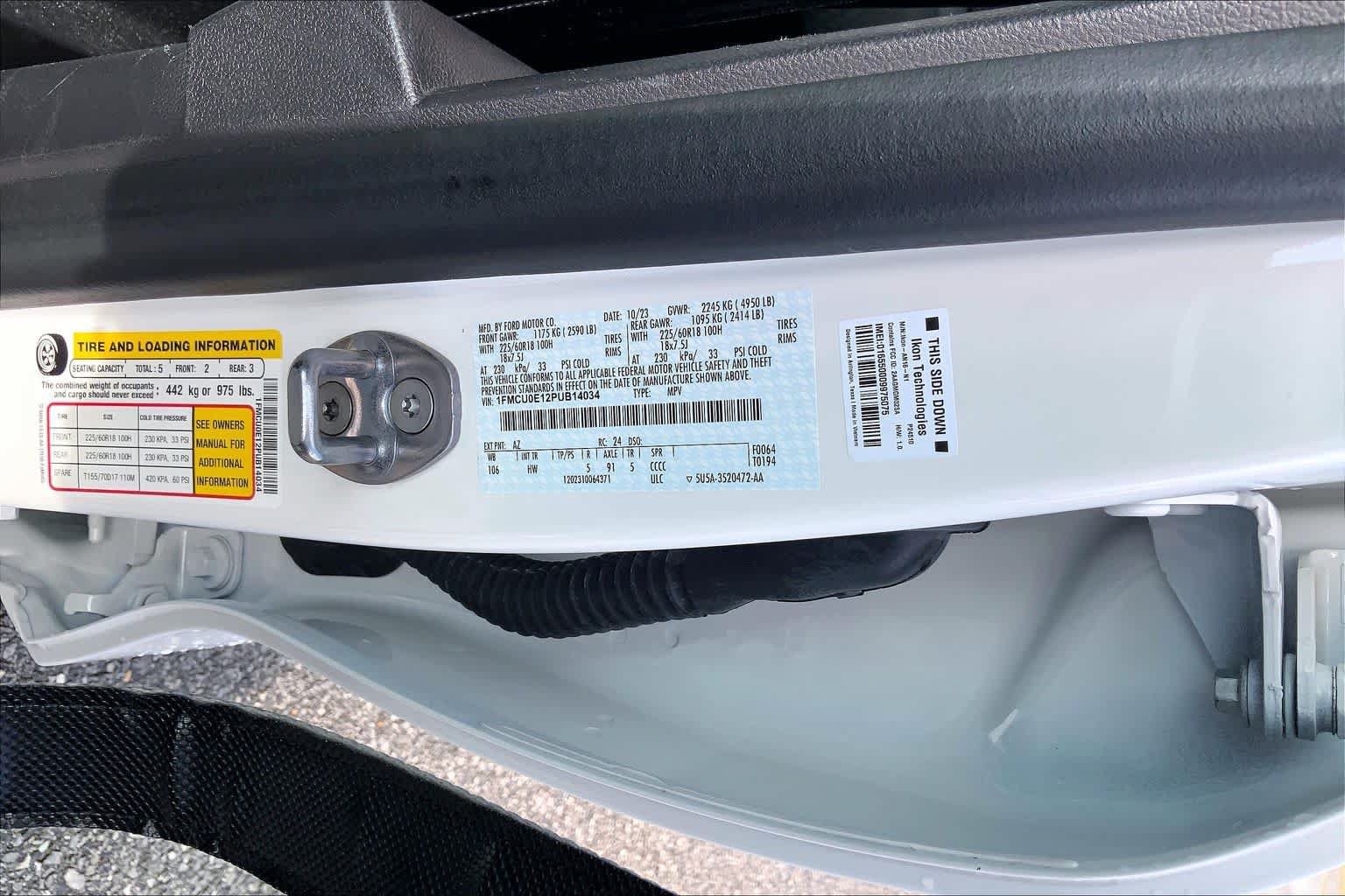 Certified 2023 Ford Escape SE FWD image 31