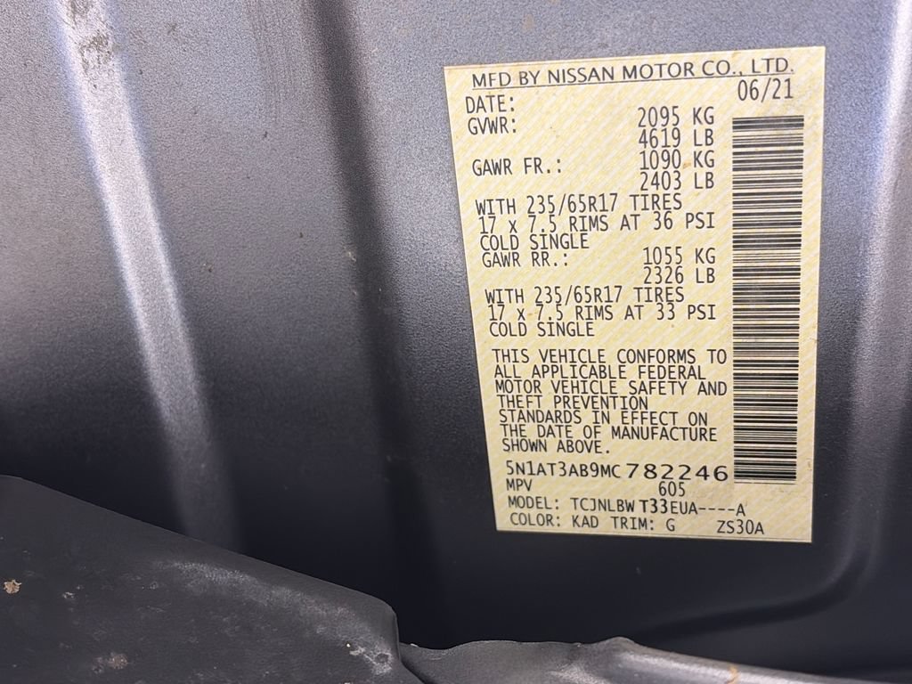 Used 2021 Nissan Rogue S AWD/4WD image 9