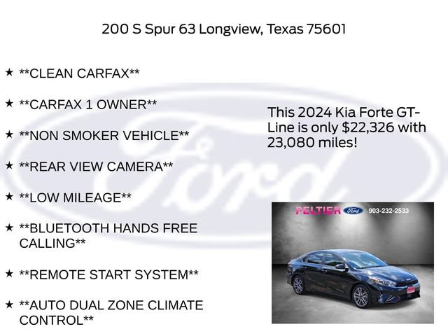 Used 2024 Kia Forte GT-Line FWD image 6
