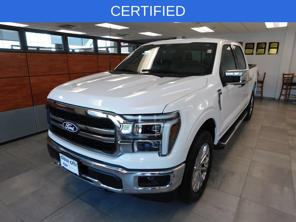Certified 2025 Ford F150 Lariat w/ Equipment Group 501A Mid