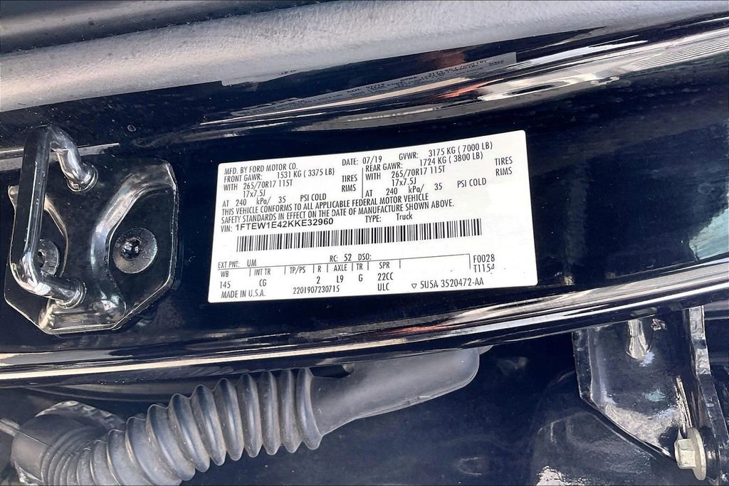 Certified 2019 Ford F150 XL w/ Equipment Group 101A Mid AWD/4WD image 16