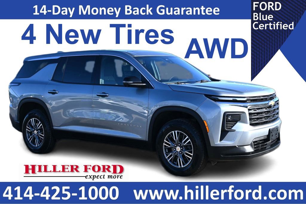 Used 2024 Chevrolet Traverse LS AWD/4WD image 1
