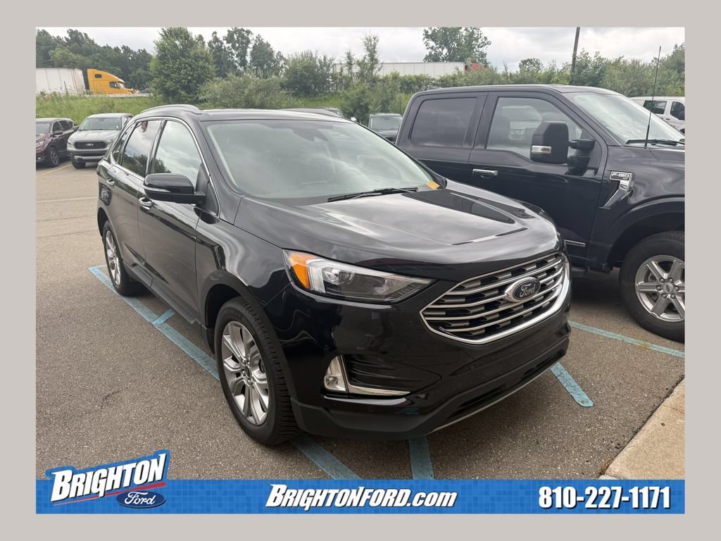 Certified 2023 Ford Edge Titanium w/ Class II Trailer Tow Package AWD/4WD image 1