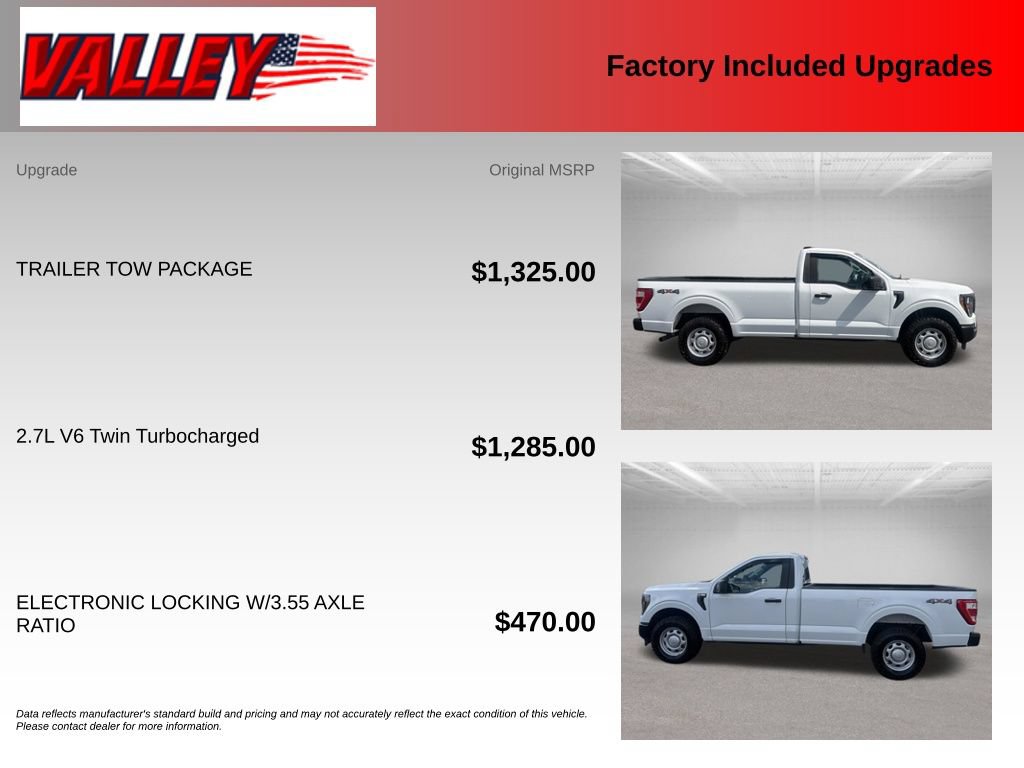 Certified 2023 Ford F150 XL w/ Trailer Tow Package AWD/4WD image 6