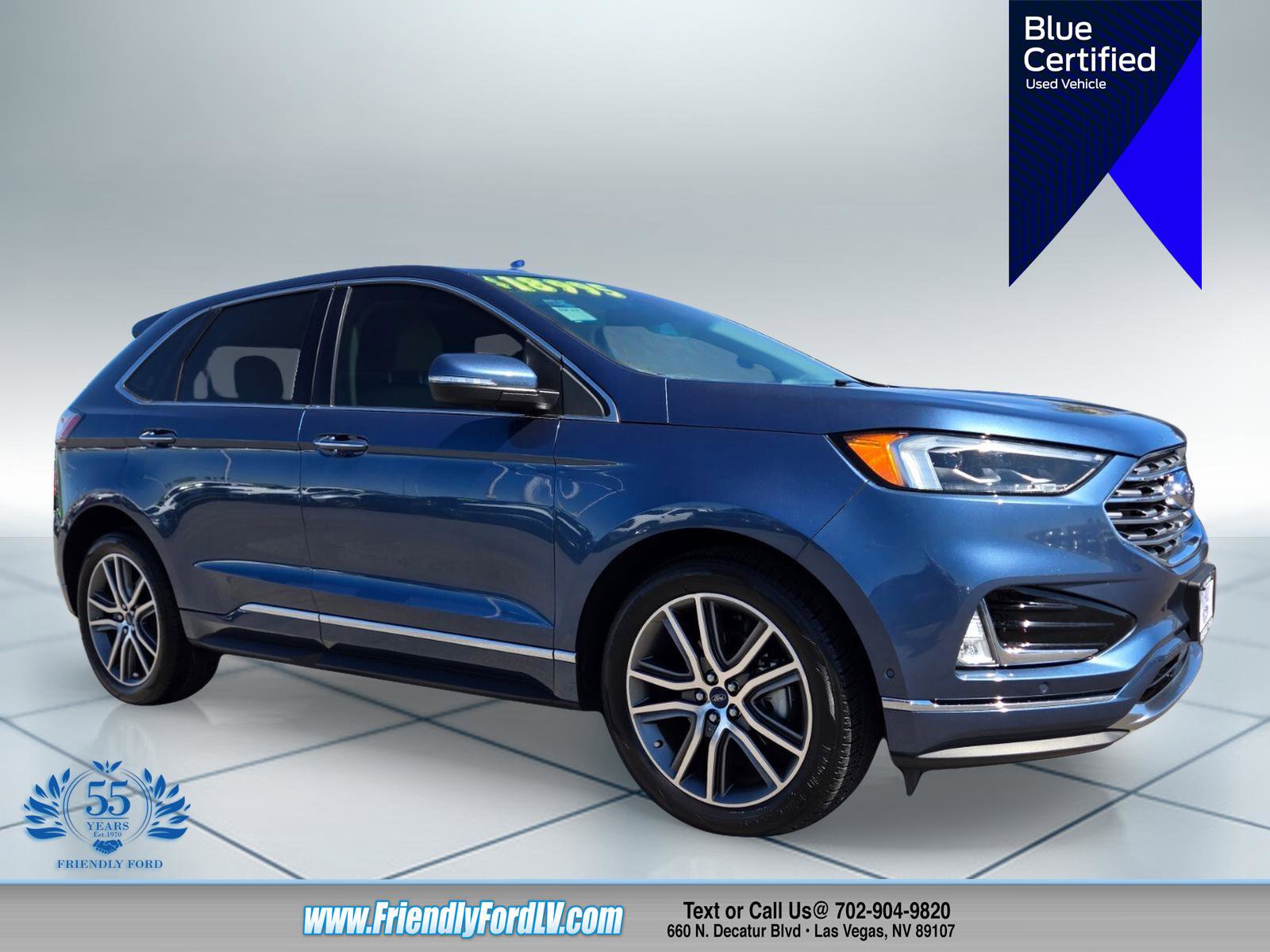 Certified 2019 Ford Edge Titanium w/ Equipment Group 301A FWD image 1