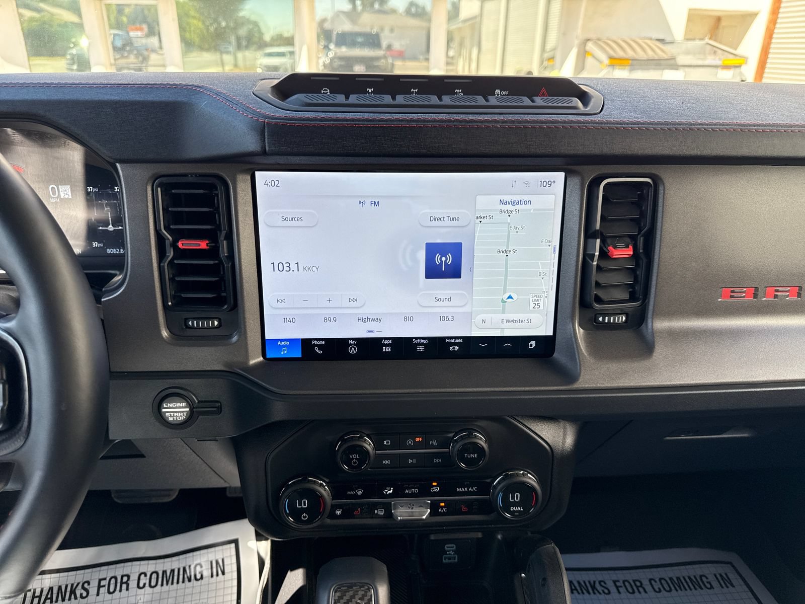 Certified 2025 Ford Bronco Raptor w/ Interior Carbon Fiber Pack AWD/4WD image 18