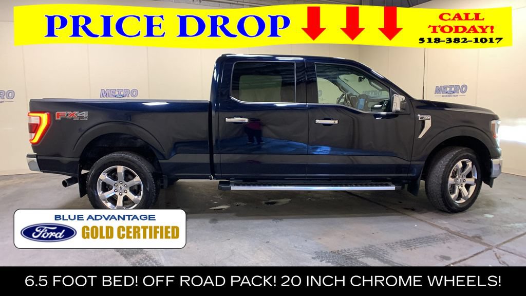 Certified 2022 Ford F150 Lariat w/ Equipment Group 502A High AWD/4WD image 2