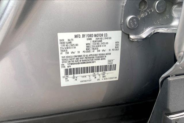 Certified 2021 Ford Explorer 4WD w/ Class III Trailer Tow Package image 34