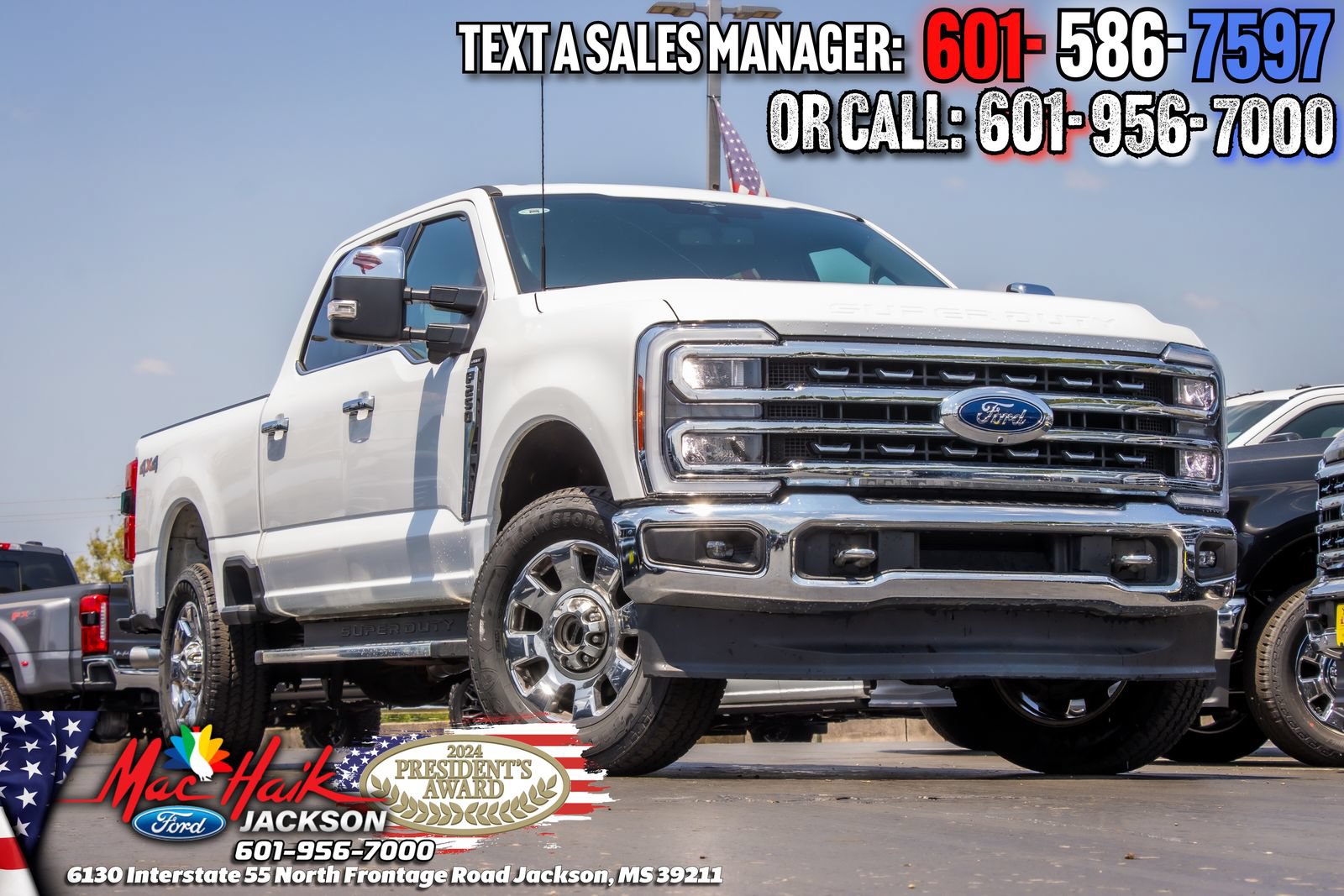 Certified 2023 Ford F250 Lariat w/ Chrome Package AWD/4WD image 3
