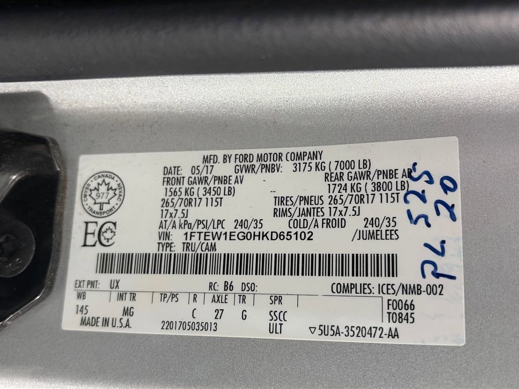 Certified 2017 Ford F150 XLT AWD/4WD image 9
