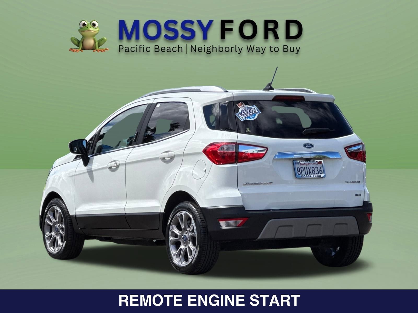 Certified 2019 Ford EcoSport Titanium w/ Interior Protection Package FWD image 8