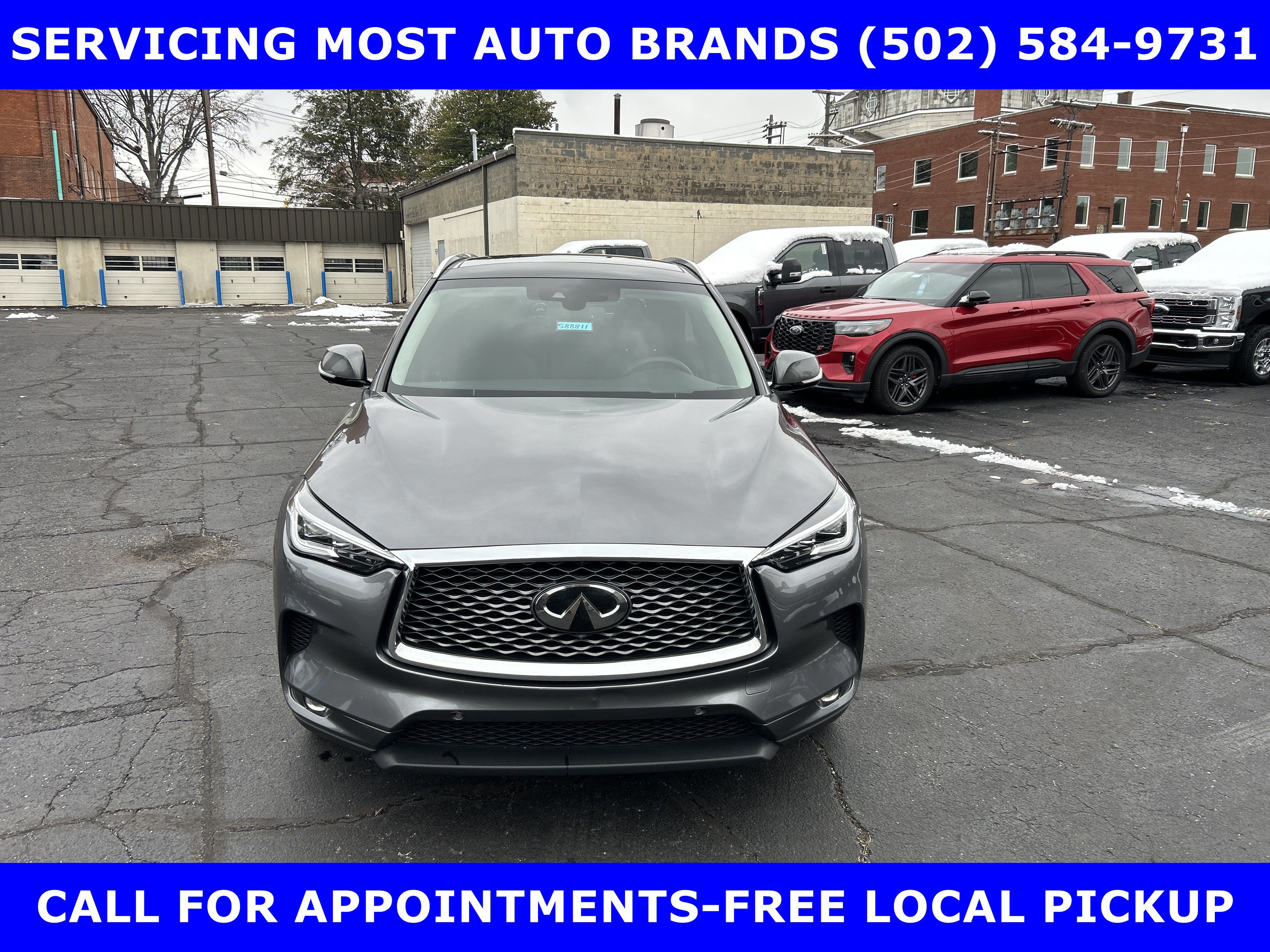 Used 2021 INFINITI QX50 Sensory image 8
