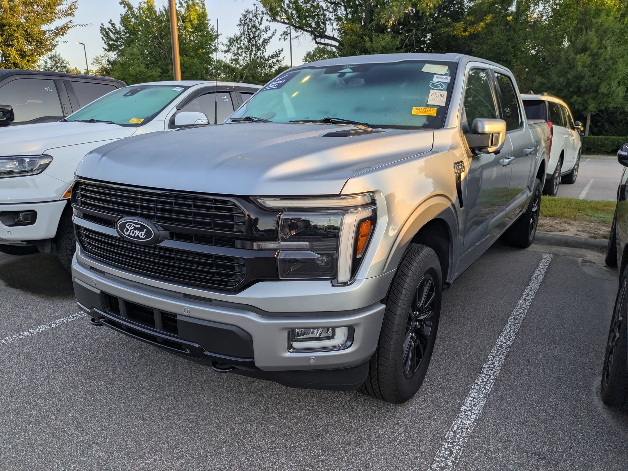 Certified 2025 Ford F150 Platinum w/ Equipment Group 702A High AWD/4WD image 3