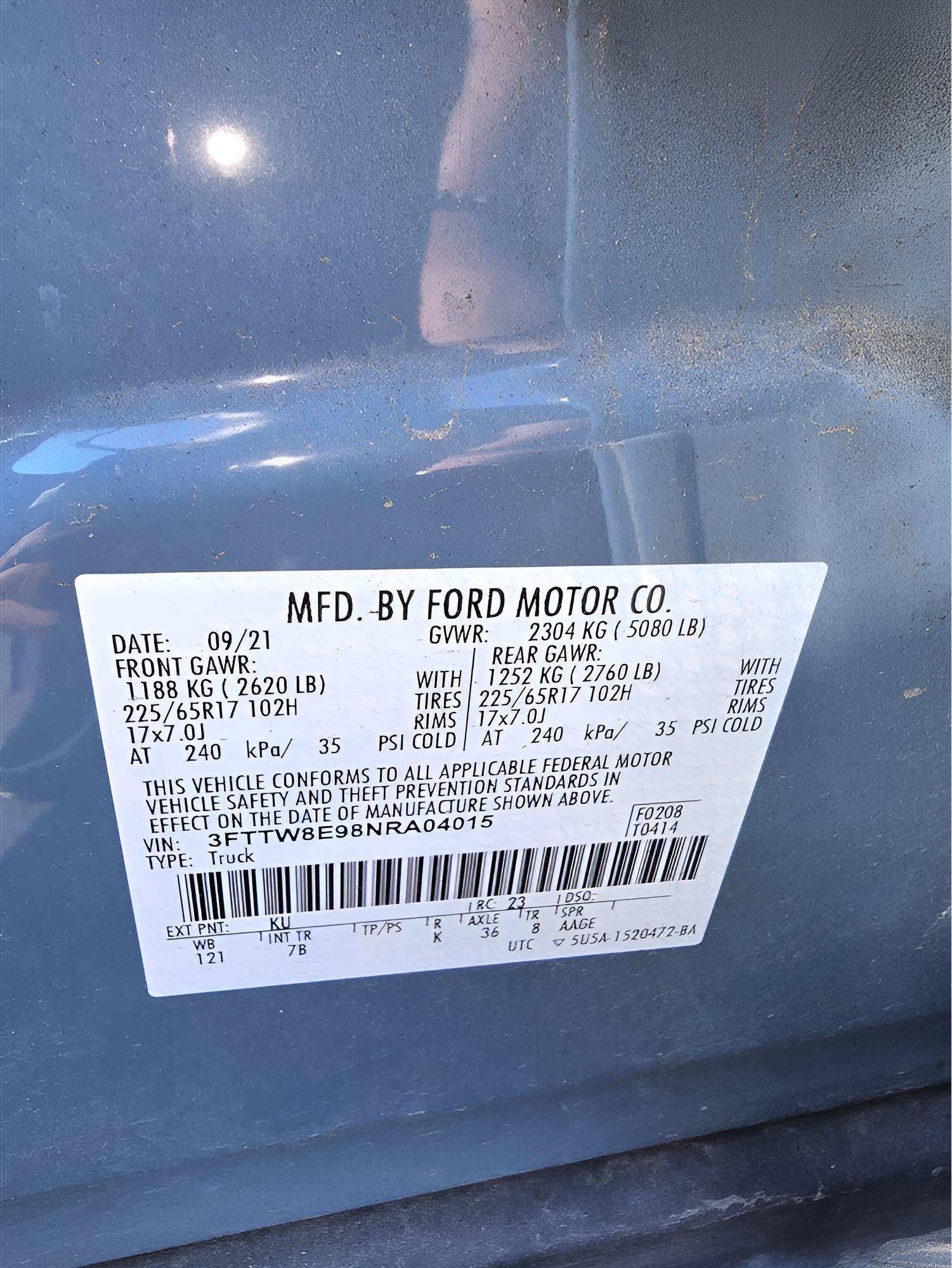 Certified 2022 Ford Maverick XLT FWD image 7