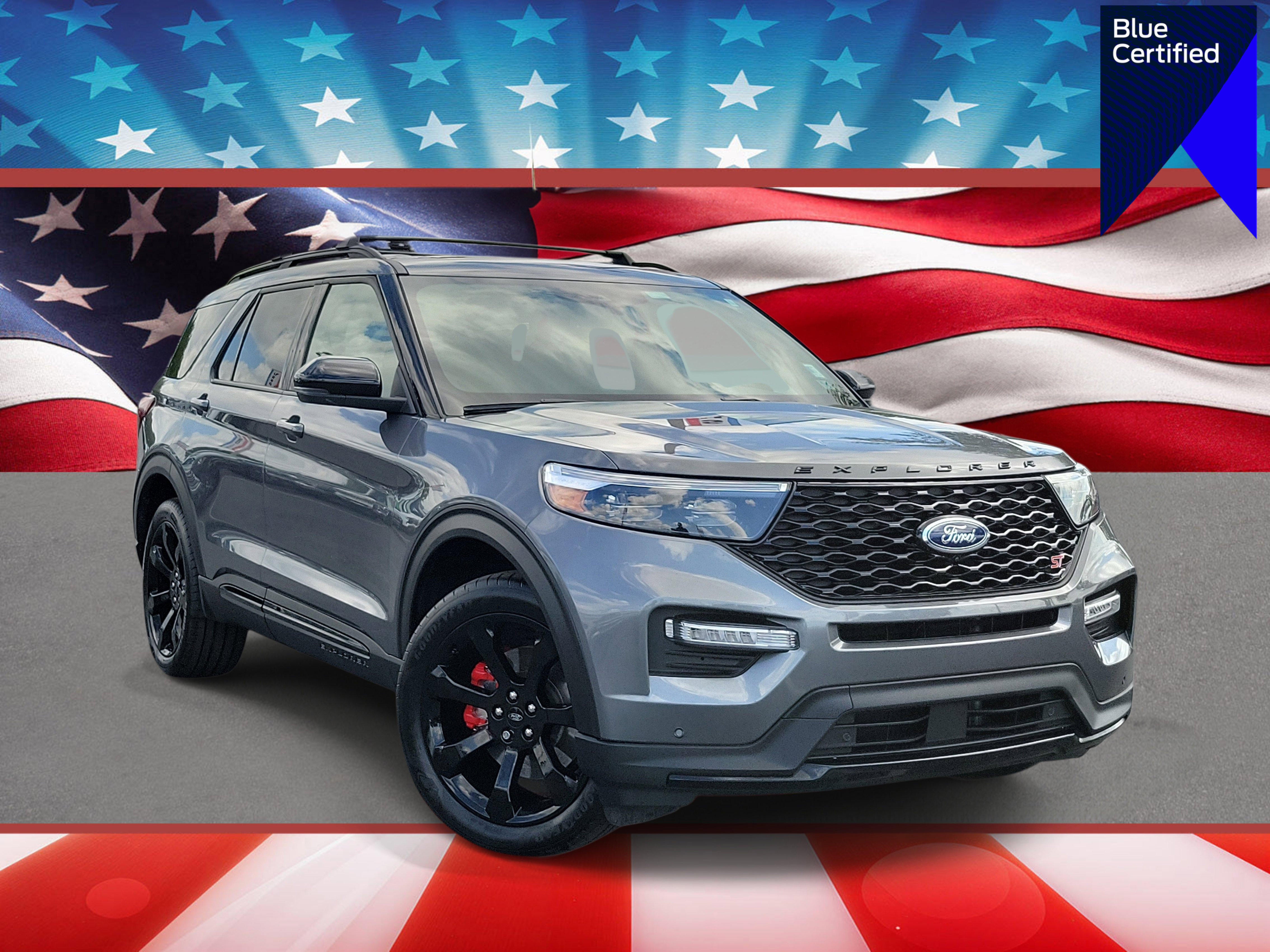 Certified 2023 Ford Explorer ST w/ Equipment Group 401A image 1