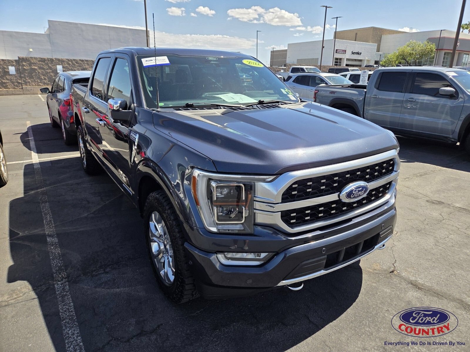 Certified 2022 Ford F150 Platinum w/ Equipment Group 701A High AWD/4WD image 1
