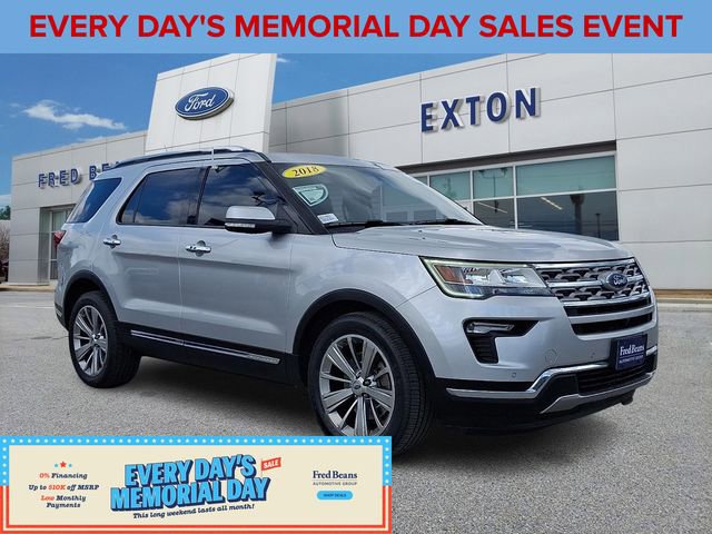 Certified 2018 Ford Explorer Limited