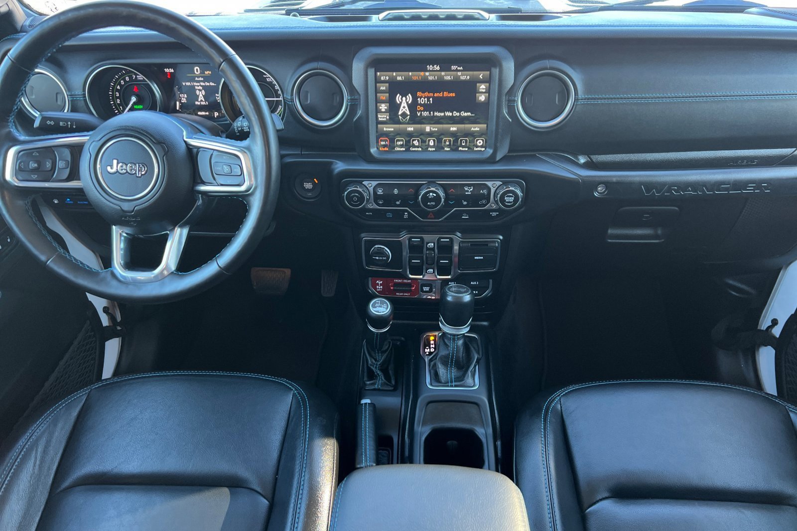 Used 2021 Jeep Wrangler Unlimited Rubicon 4xe w/ Steel Bumper Group image 14